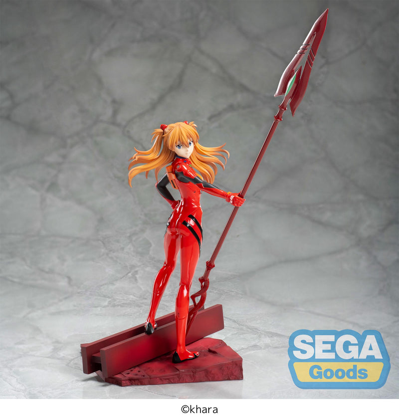 EVANGELION: 3.0+1.0 Thrice Upon a Time SEGA Luminasta Asuka Shikinami Langley x Spear of Cassius