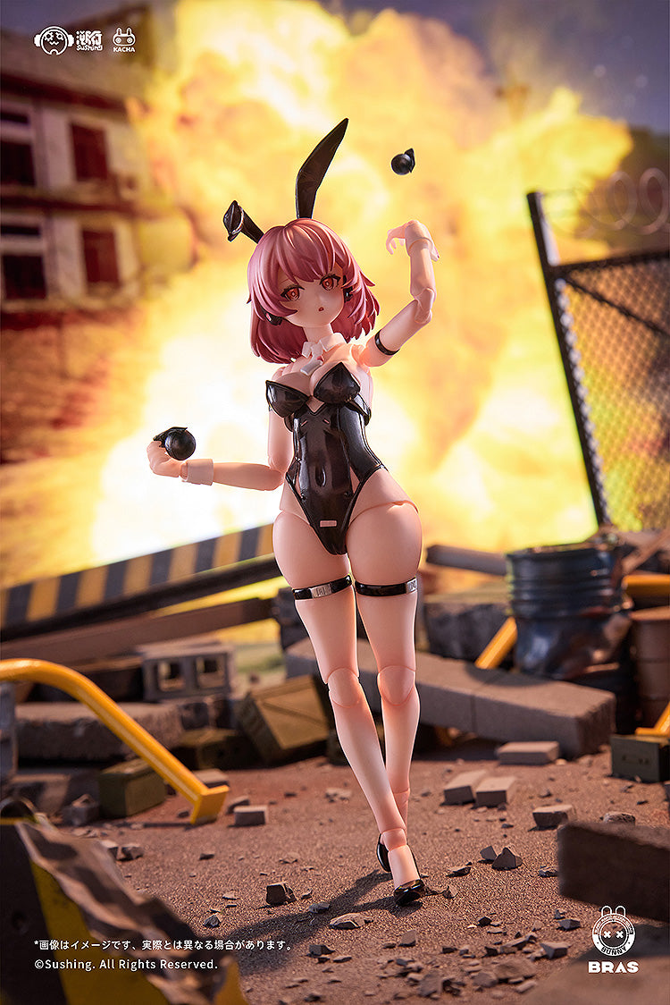 BUNNY RAPID ACTION SQUAD Sushing Commando Belka 1/12 Action Figure