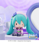 Hatsune Miku x Love and Berry Dress Up and Dance! SEGA Chibi Figure Sparkly Purple