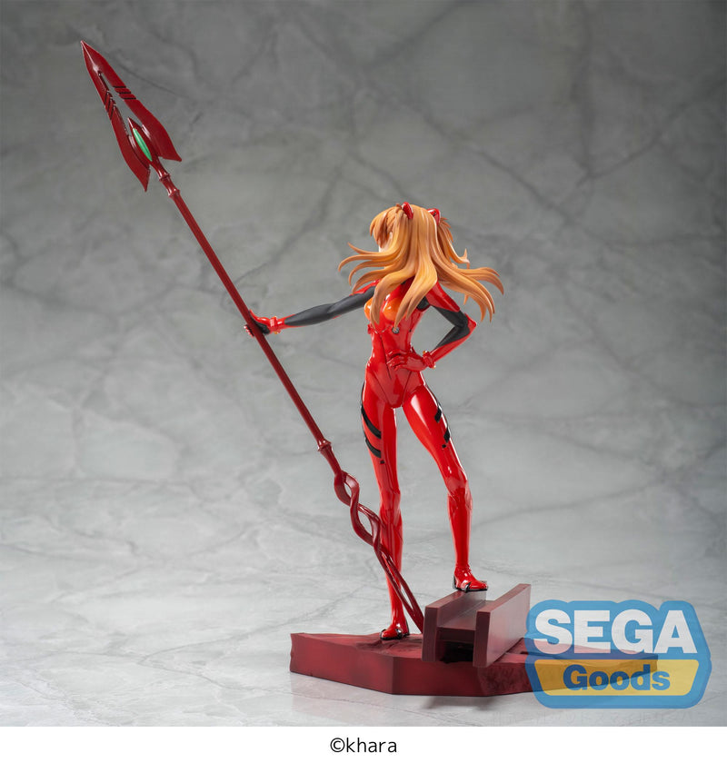 EVANGELION: 3.0+1.0 Thrice Upon a Time SEGA Luminasta Asuka Shikinami Langley x Spear of Cassius