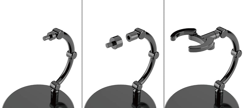 The Simple Stand Good Smile Company mini x4 Black (for Small Figures & Chibi Figures)