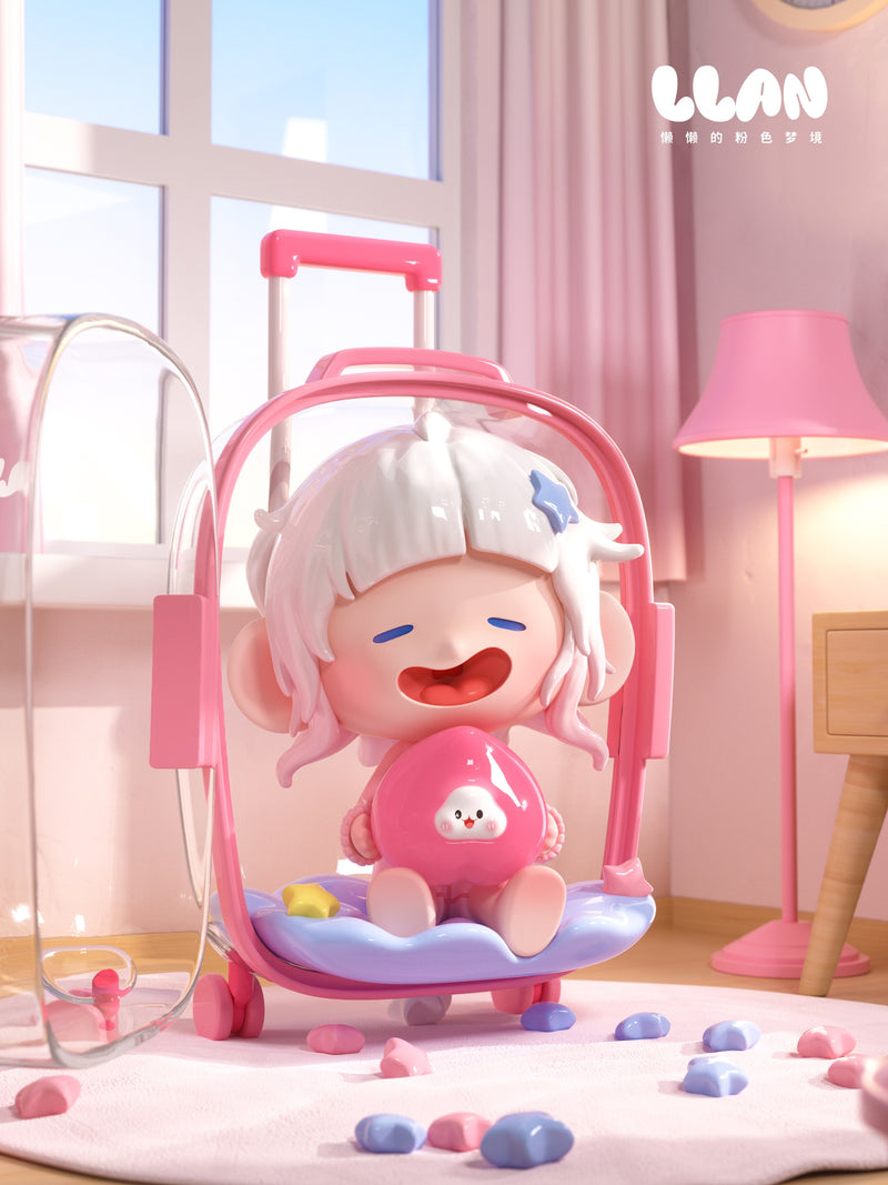 Shenzhen Mabell Animation Development Lazy Pink Dreamland (Set of 8 figures)