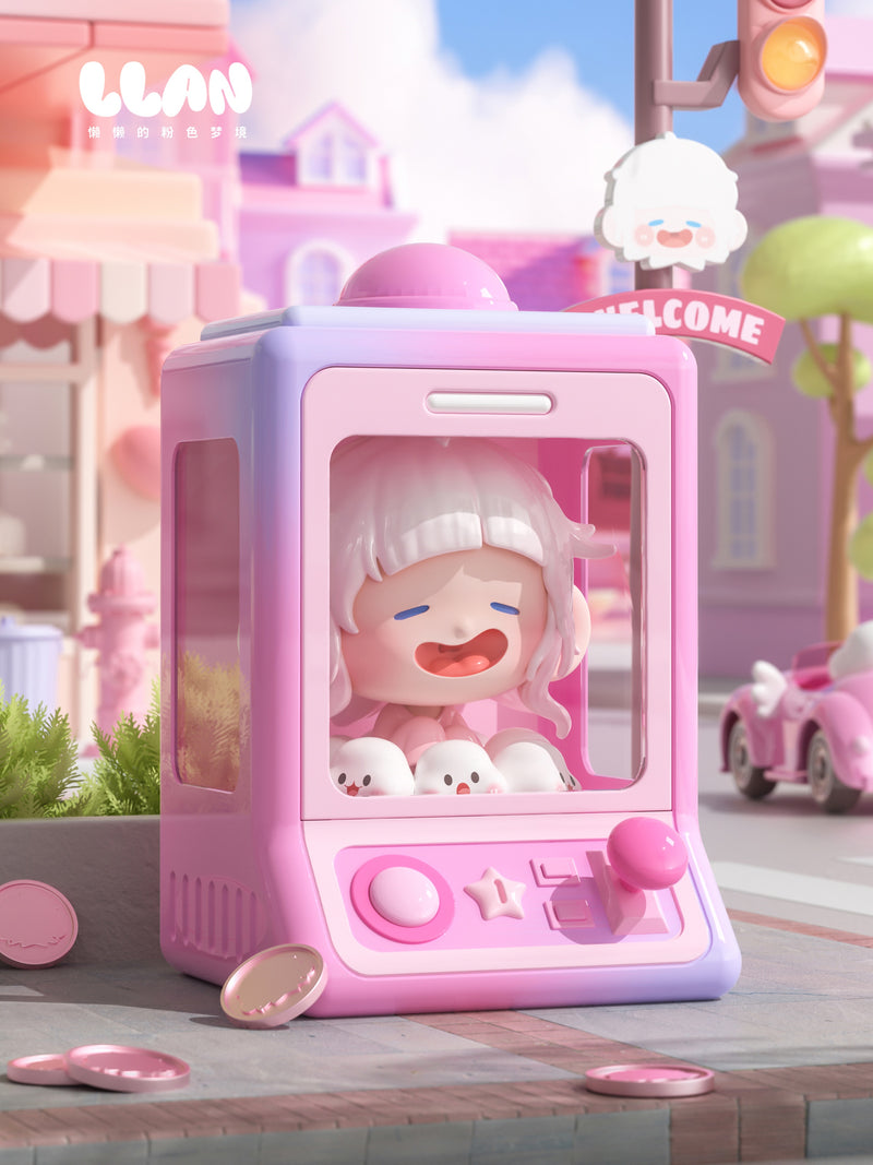 Shenzhen Mabell Animation Development Lazy Pink Dreamland (Set of 8 figures)