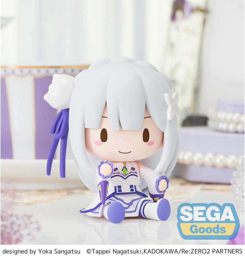 Re:ZERO -Starting Life in Another World SEGA fuwa petit Chibi Figure Emilia