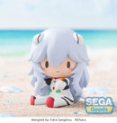 Evangelion: 3.0+1.0 Thrice Upon a Time SEGA fuwa petit Chibi Figure Rei Long Hair