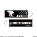 Street Fighter 6 CAPCOM Flight Tag Keychain