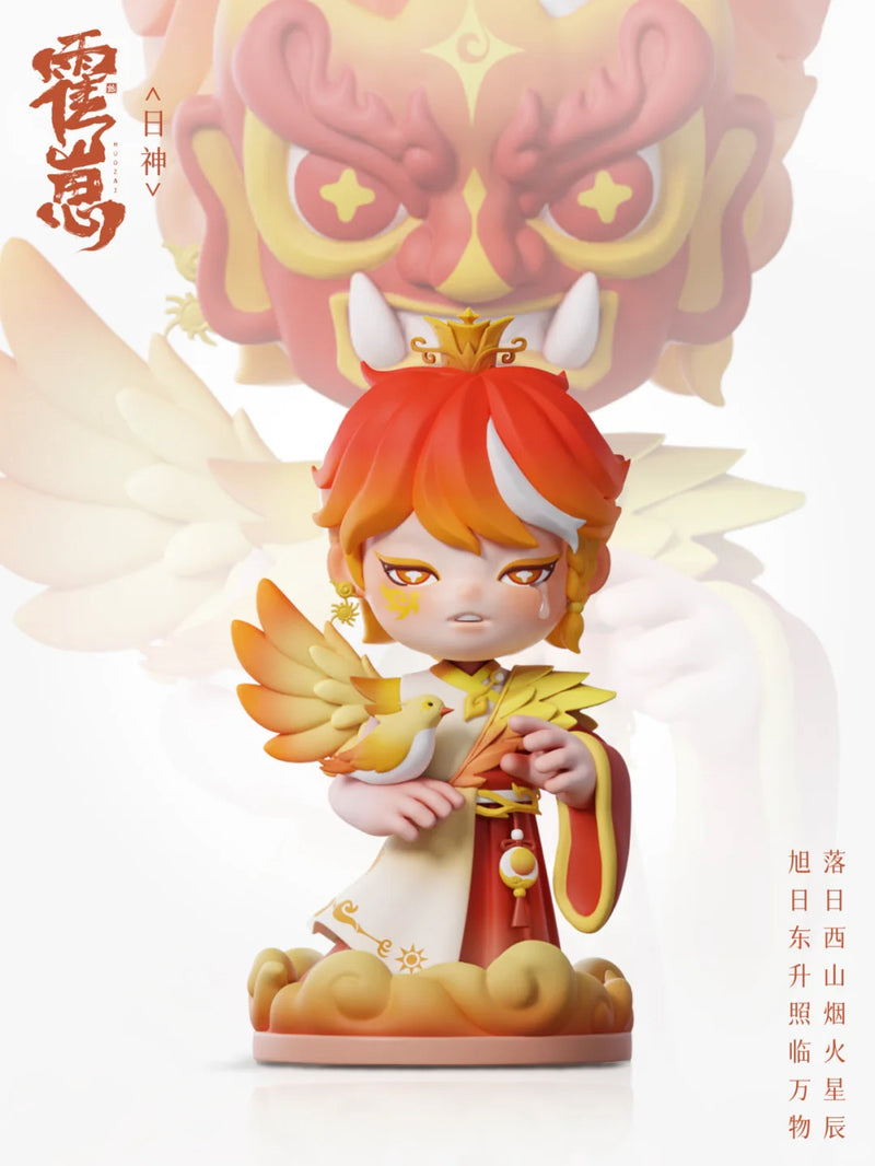Shenzhen Mabell Animation Development Huozai Wusheng Group Portrait Series Figurines