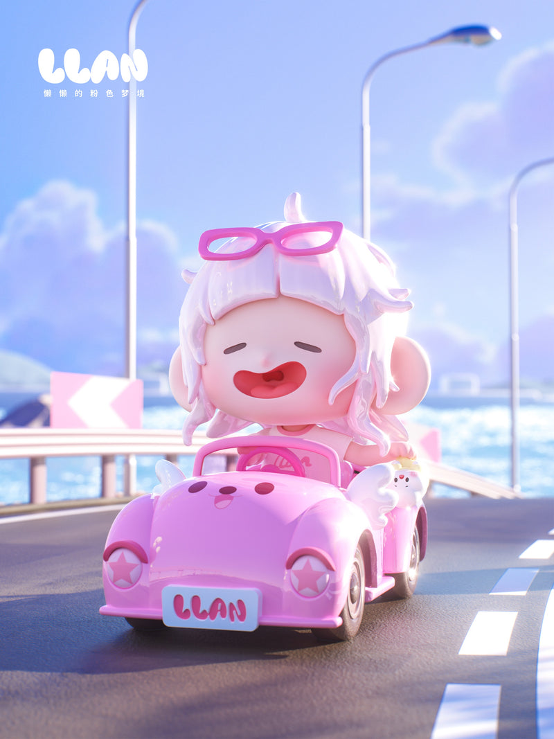 Shenzhen Mabell Animation Development Lazy Pink Dreamland (Set of 8 figures)