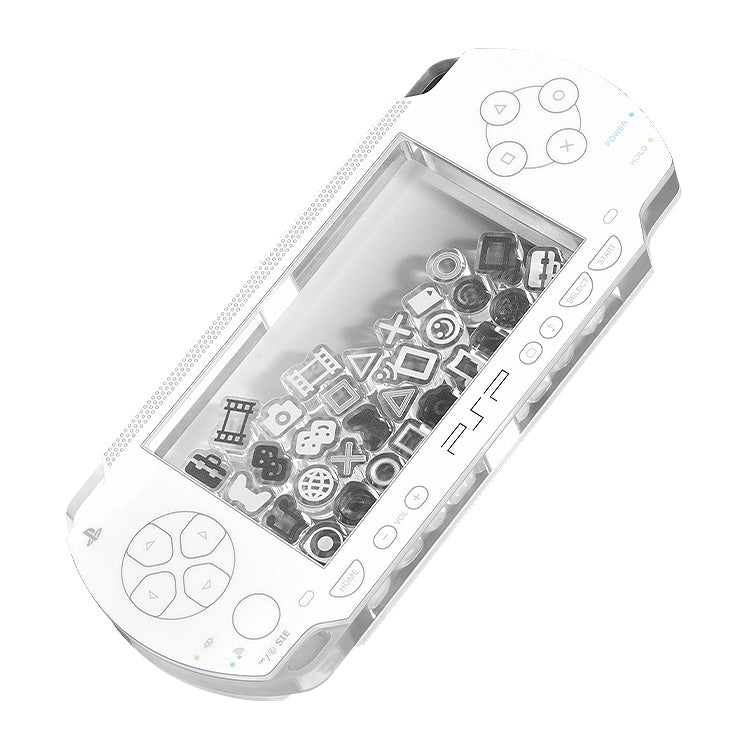 PlayStation Good Smile Company PSP™ (PlayStation™Portable) Rattle Acrylic Stand: Black Ver./White Ver.