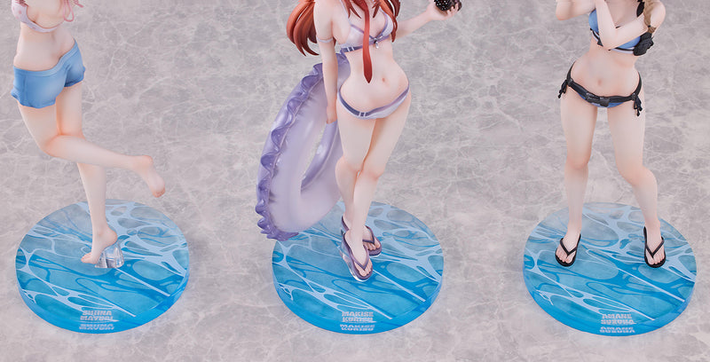 STEINS;GATE Solarain Kurisu Makise & Mayuri Shiina & Suzuha Amane: Swimsuit Ver.