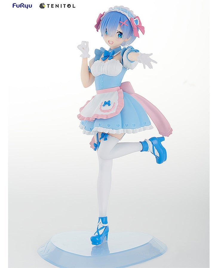 Re:ZERO -Starting Life in Another World-FuRyu TENITOL Yumekawa Maid Rem & Ram: Set With Bonus