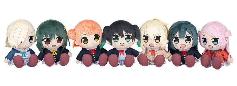 LoveLive! Nijigasaki High School Idol Club Good Smile Company Kuripan Plushie Yu Takasaki/Ayumu Uehara/Ai Miyashita/Setsuna Yuki/Shioriko Mifune/Mia Taylor/Lanzhu Zhong