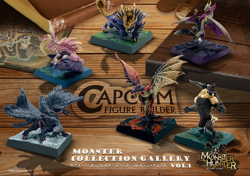 MONSTER HUNTER CAPCOM CFigure Builder Monster Hunter Monster Collection Gallery Vol.1 (1 Random Box)