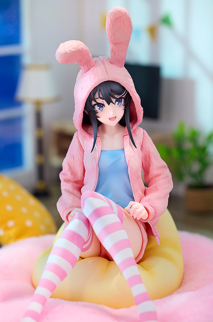 Rascal Does Not Dream of a Knapsack Kid KADOKAWA Mai Sakurajima Hoodie☆Look Rabbit Ears ver.