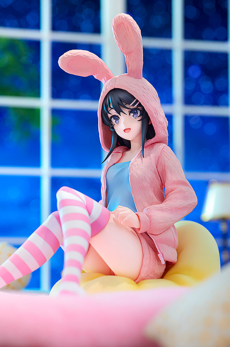 Rascal Does Not Dream of a Knapsack Kid KADOKAWA Mai Sakurajima Hoodie☆Look Rabbit Ears ver.