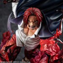 ONE PIECE MEGAHOUSE Portrait.Of.Pirates SA-MAXIMUM Leader of Red Hair Pirates Red-Haired Shanks Kamusari