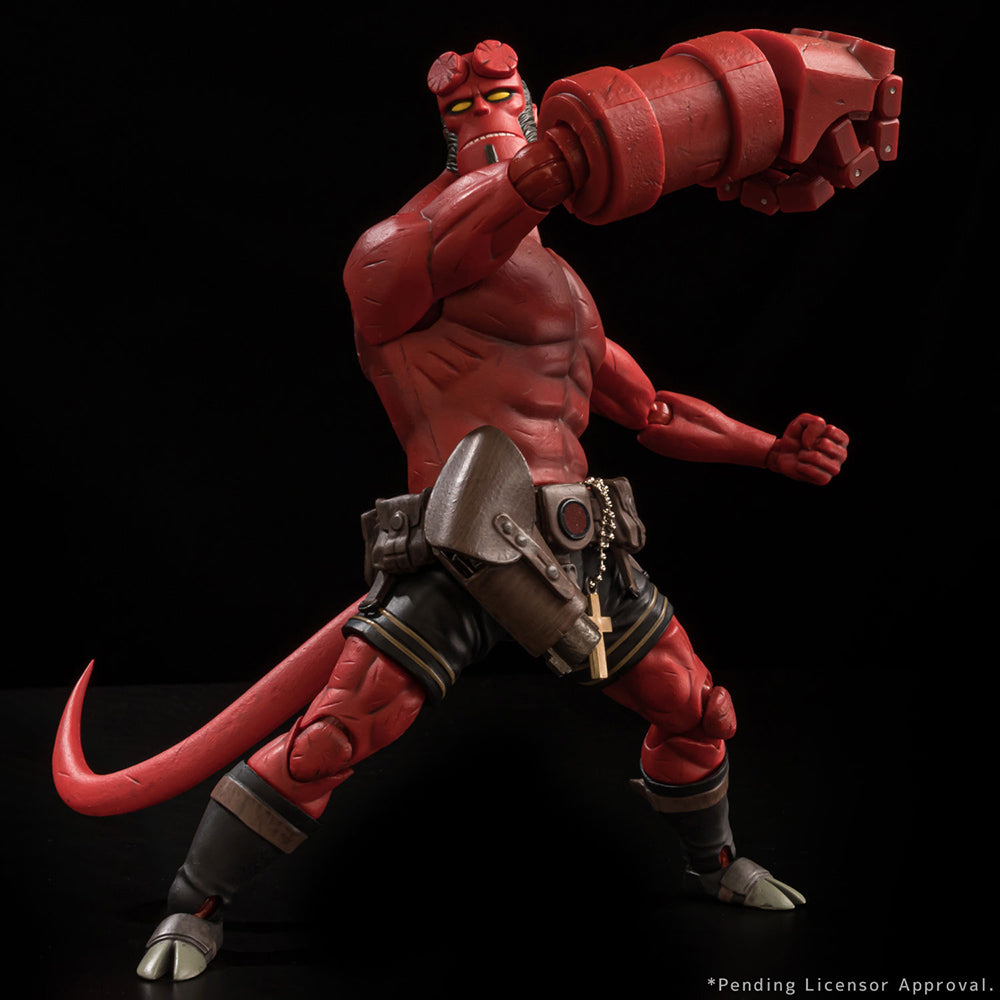 Hellboy 1000 Toys Hellboy 1/12 Scale Action Figure 30th Anniversary Ed
