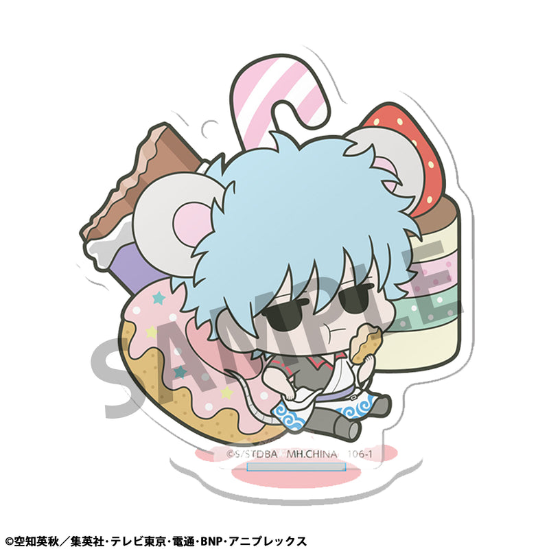 Gintama MEGAHOUSE Acrylic Stand Prince Hata & Animal Paradise