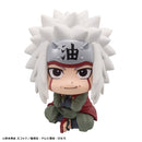 Naruto Shippuden MEGAHOUSE Lookup Naruto Uzumaki Smile ver. & Jiraiya set【with gift】