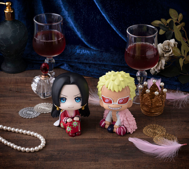 ONE PIECE MEGAHOUSE Lookup Boa Hancock & Donquixote Doflamingo set【with gift】