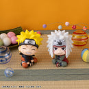 Naruto Shippuden MEGAHOUSE Lookup Naruto Uzumaki Smile ver. & Jiraiya set【with gift】