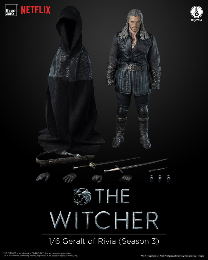 The Witcher threezero 3A 1/6 Geralt of Rivia Season 3