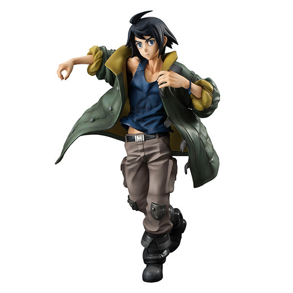 Mobile Suit Gundam IRON-BLOODED ORPHANS MEGAHOUSE G.E.M. Series Mikazuki Augus & Orga Itsuka set (Repeat)