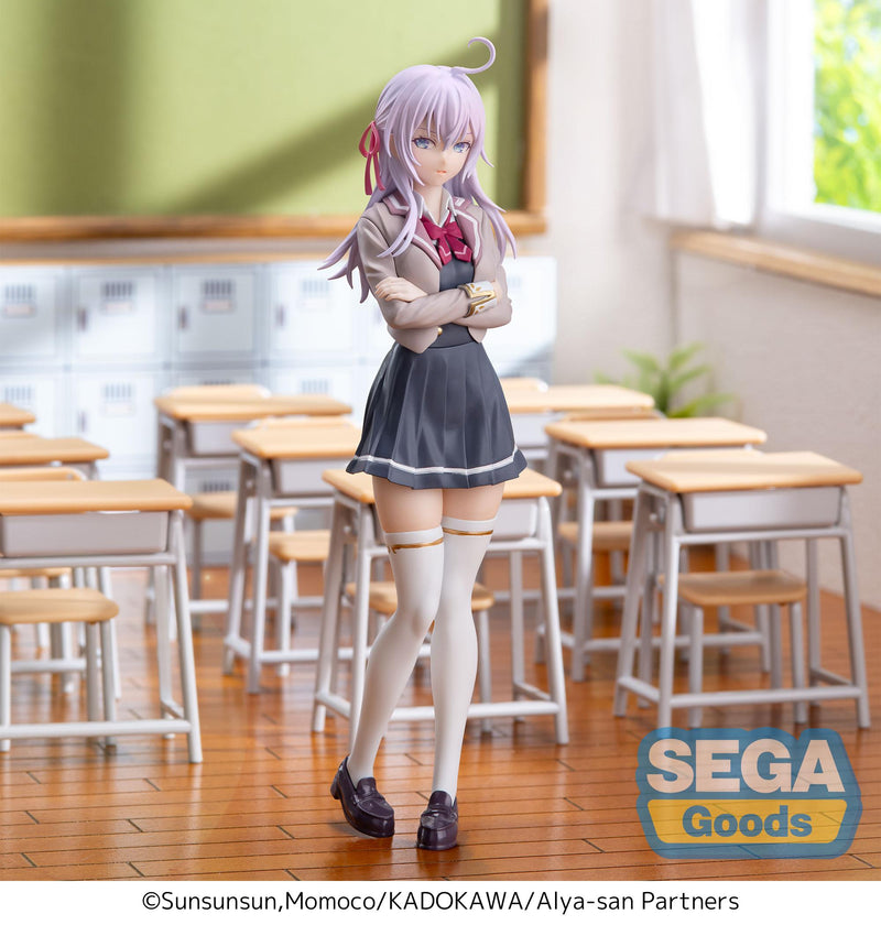 Alya Sometimes Hides Her Feelings in Russian SEGA Luminasta TV Anime Alya Uniform