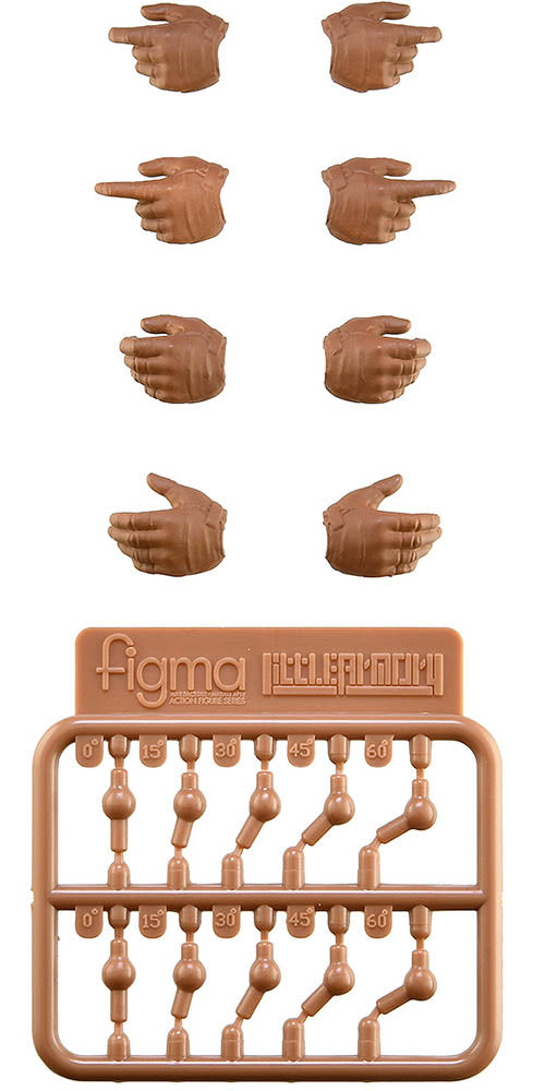 Little Armory Tomytec LA-OP17: figma Tactical Gloves L Size (Tan)