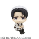 Attack on Titan MEGAHOUSE Lookup Levi Cleaning up Ver. &  Mikasa Ackerman set【with gift】