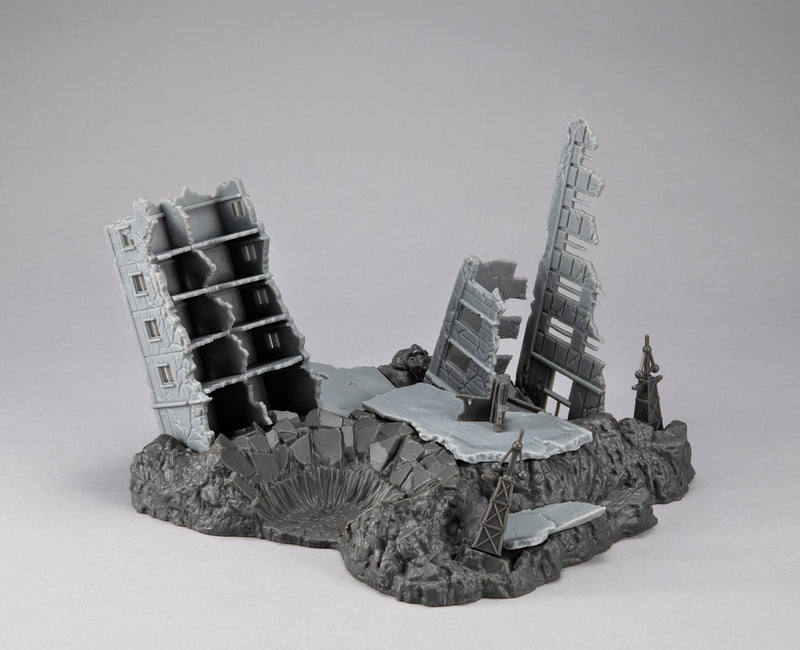 Gundam Mobile Suit RM series G structure MEGAHOUSE 【GS02M】The abandoned buildings in New Yark city （Material Color Edition）