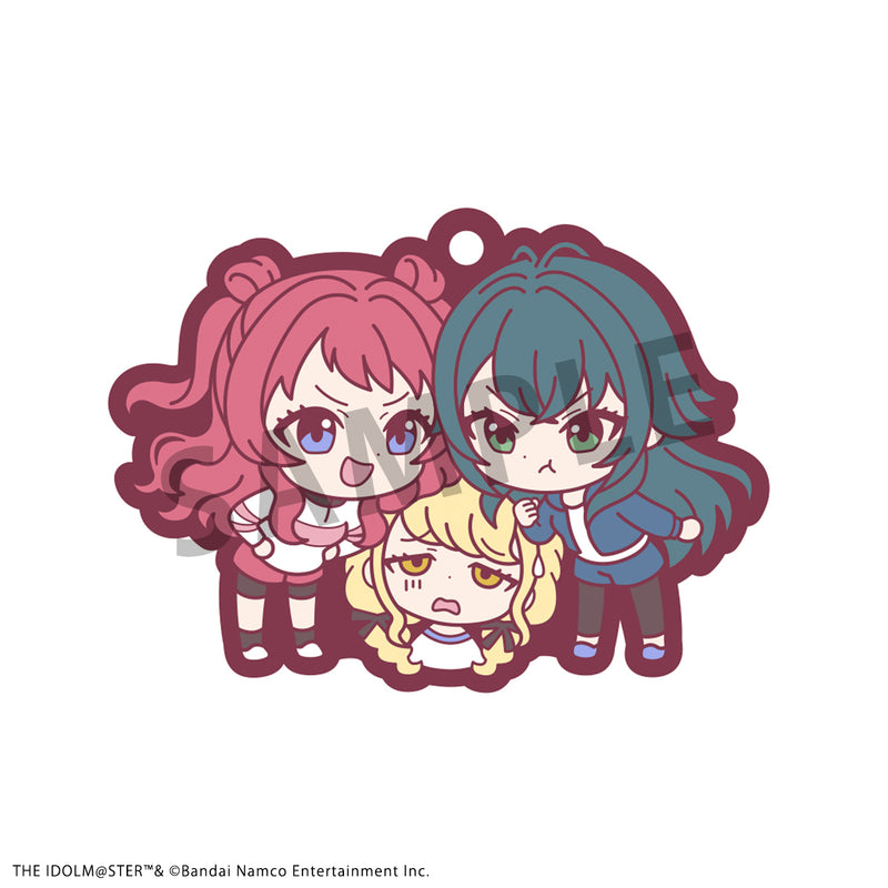 IDOLM＠STER Gakuen MEGAHOUSE Rubber Mascot Buddycolle (1 Random Blind Character)