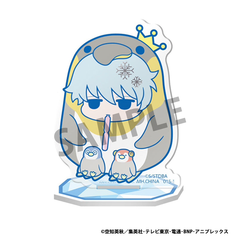 Gintama MEGAHOUSE Acrylic Stand Prince Hata & animals of ice