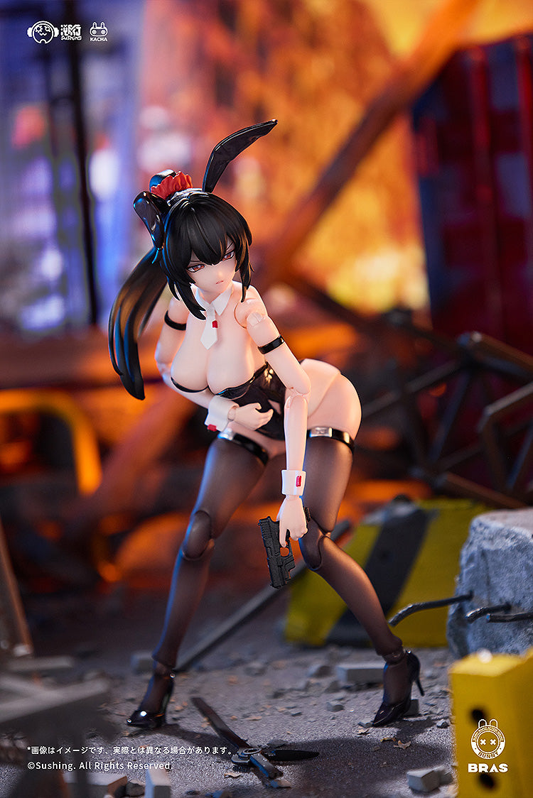 BUNNY RAPID ACTION SQUAD Sushing Attacker Runa 1/12 Articulated Figure