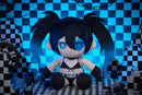 BLACK ROCK SHOOTER Solarain Black Rock Shooter Punipuni Big Plushie