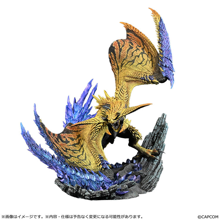 Monster Hunter Wilds Capcom Figure Builder Creators Model Shining Thunder Wyvern Rey Dau