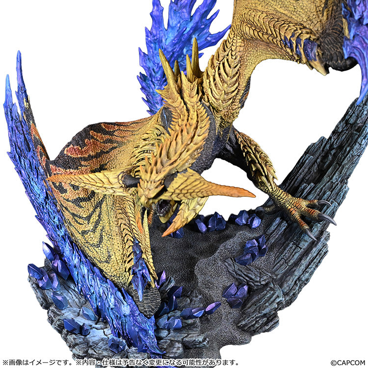 Monster Hunter Wilds Capcom Figure Builder Creators Model Shining Thunder Wyvern Rey Dau