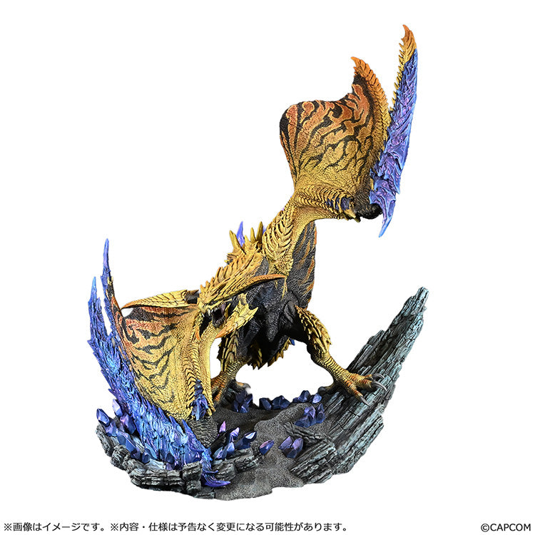 Monster Hunter Wilds Capcom Figure Builder Creators Model Shining Thunder Wyvern Rey Dau