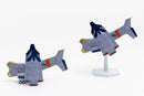 Rebuild of Evangelion StudioSYUTO SYUTO Tiny Scale 1/350 Evangelion: New Theatrical Edition UNAF Close Air Support VTOL Aircraft YAGR-3B