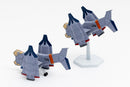 Rebuild of Evangelion StudioSYUTO SYUTO Tiny Scale 1/350 Evangelion: New Theatrical Edition UNAF Close Air Support VTOL Aircraft YAGR-3B