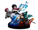 Demon Slayer: Kimetsu no Yaiba Aniplex Demon Slayer: Kimetsu no Yaiba Aniplex Online Kuji -Entering the Infinity Castle Decisive Battle- A Kamado Tanjiro & Tomioka Giyu & Akaza Non Scale Figure