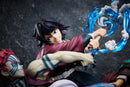 Demon Slayer: Kimetsu no Yaiba Aniplex Demon Slayer: Kimetsu no Yaiba Aniplex Online Kuji -Entering the Infinity Castle Decisive Battle- A Kamado Tanjiro & Tomioka Giyu & Akaza Non Scale Figure