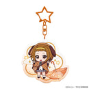 K-ON! GoodSmile Moment Fluffy Rain Series Collectible Acrylic Keychain