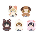 K-ON! GoodSmile Moment Fluffy Rain Series Collectible Plushie Keychain