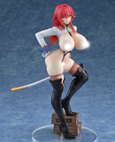 Mataro Original Character Pink Cat Crimson Officer Tatiana