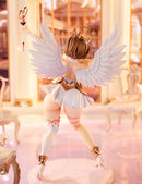 illustration by Mataro Pink Cat Angel of Love & Fortune Priel