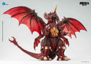 Godzilla vs. Destoroyah HIYA Exquisite Basic Series Non Scale 8.5 Inch 1995 Destoroyah Action Figure