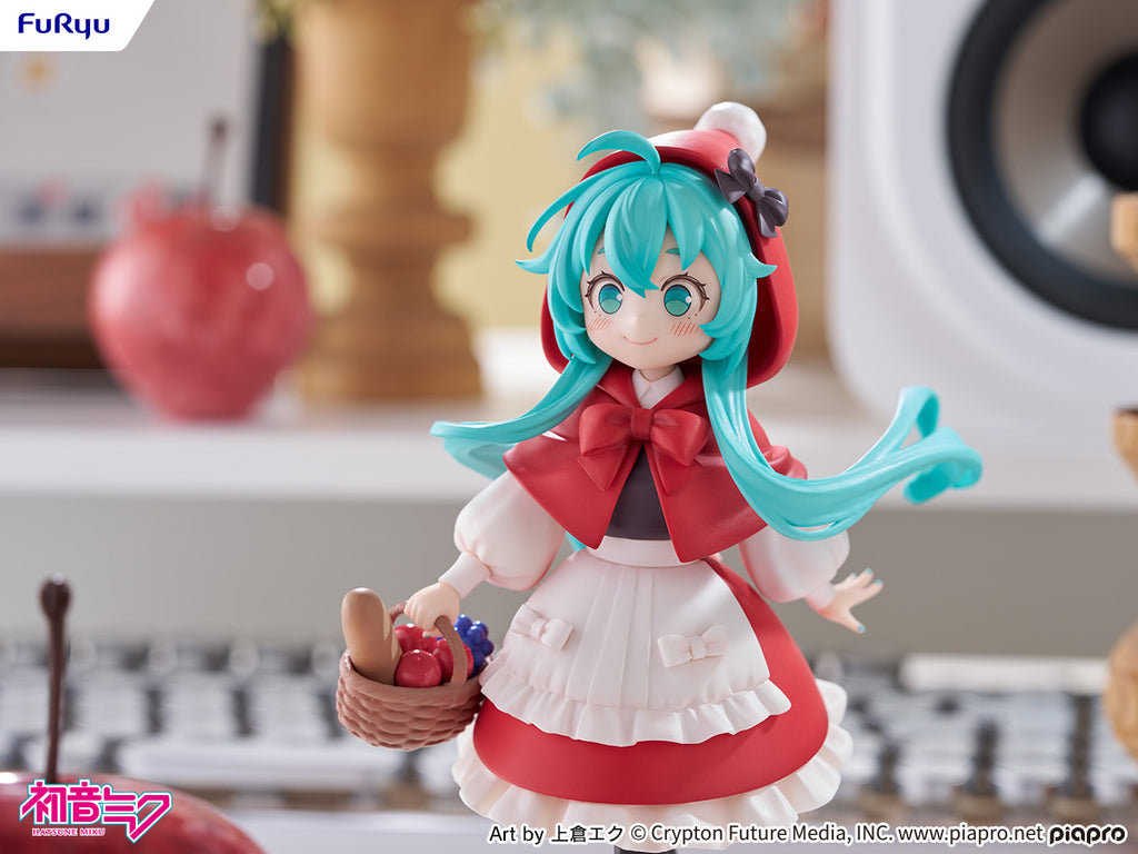 Miku Hood Module Hatsune Miku FuRyu Desktop Fairy Hatsune Miku Little Red Riding Hood V