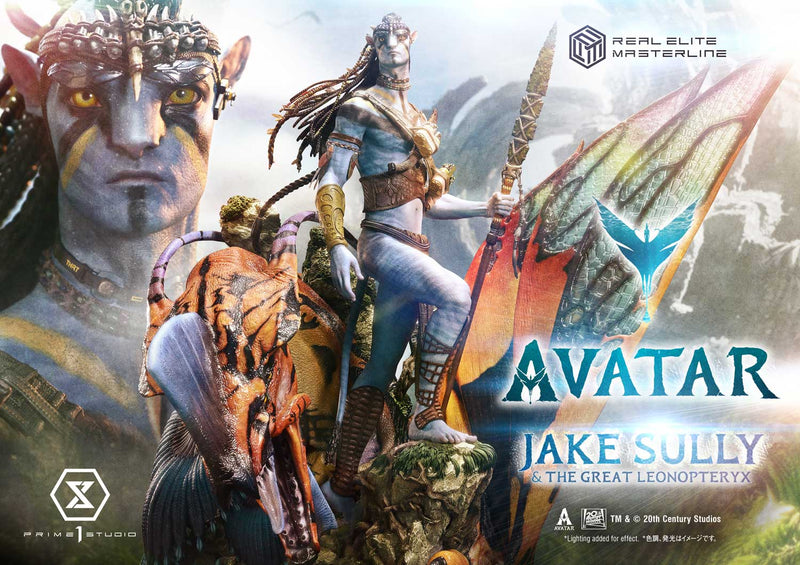 Avatar Prime 1 Studio Real Elite Masterline Jake Sully & The Great Leonopteryx Avatar Legacy Collection