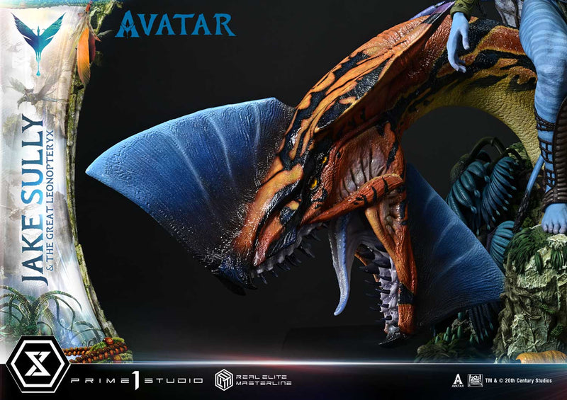 Avatar Prime 1 Studio Real Elite Masterline Jake Sully & The Great Leonopteryx Avatar Legacy Collection